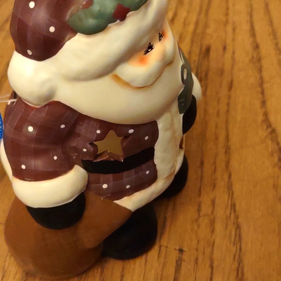 Crazy Mountain Ceramic Santa Tea Light Holder - Picture 8 of 10